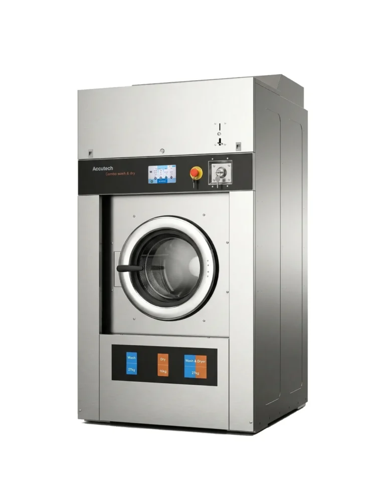 washer and dryer combo for self-service laundromat